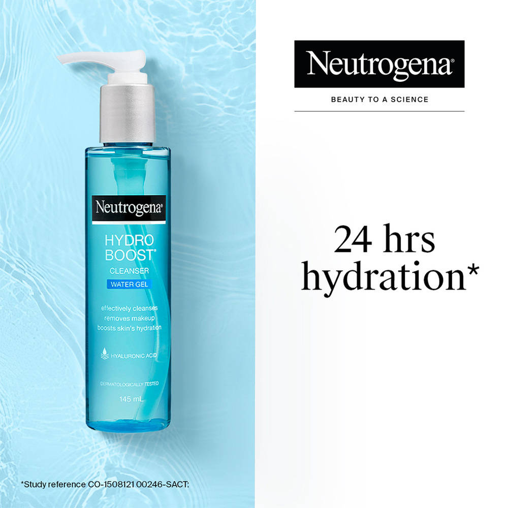 Hydro Boost Cleanser Water Gel Face Wash with Hyaluronic Acid for Normal & Sensitive Skin | FC3 - view 2