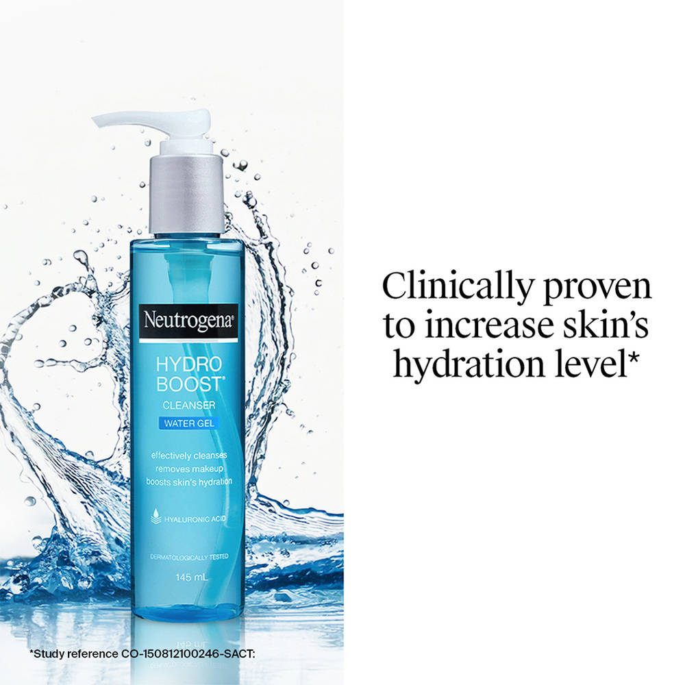 Hydro Boost Cleanser Water Gel Face Wash with Hyaluronic Acid for Normal & Sensitive Skin | FC3 - view 5