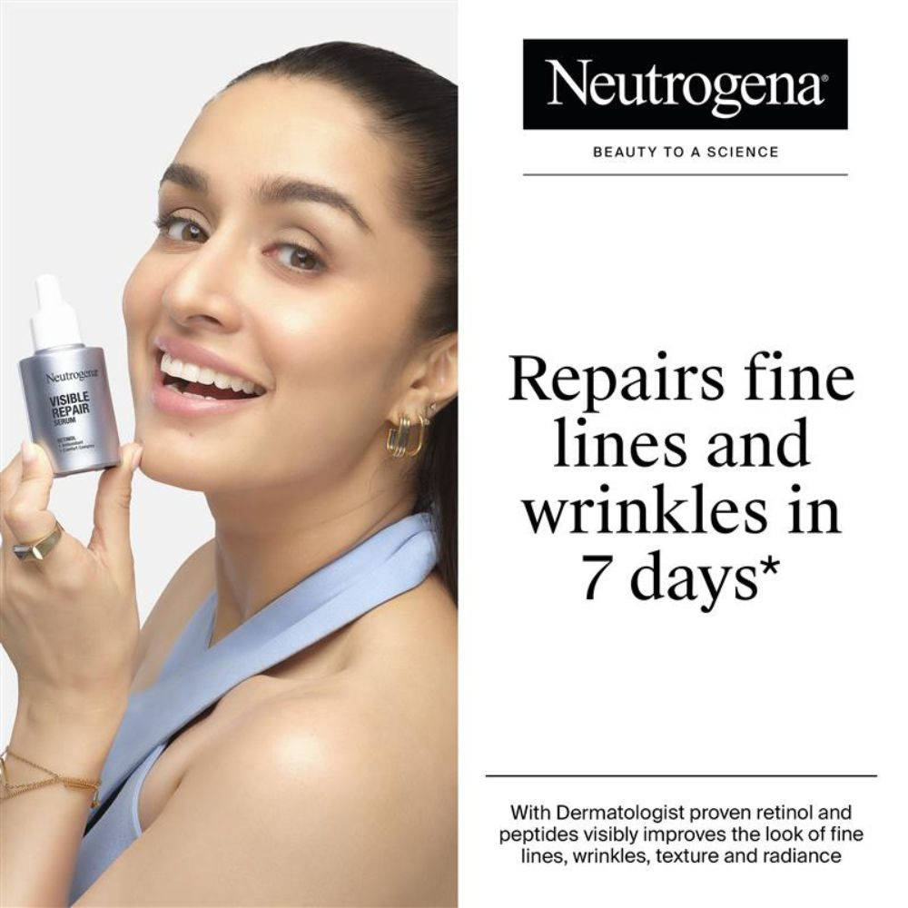 Visible Repair Anti-Ageing Retinol + Peptide Night Face Serum For Wrinkles & Fine Lines | Z8 - view 2
