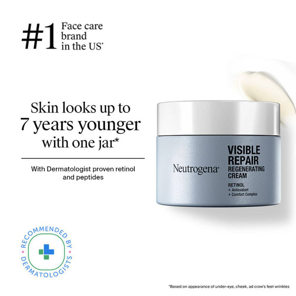 Visible Repair Retinol + Peptide Anti-Ageing Day & Night Cream For Wrinkles & Fine Lines | FC3 - view 1