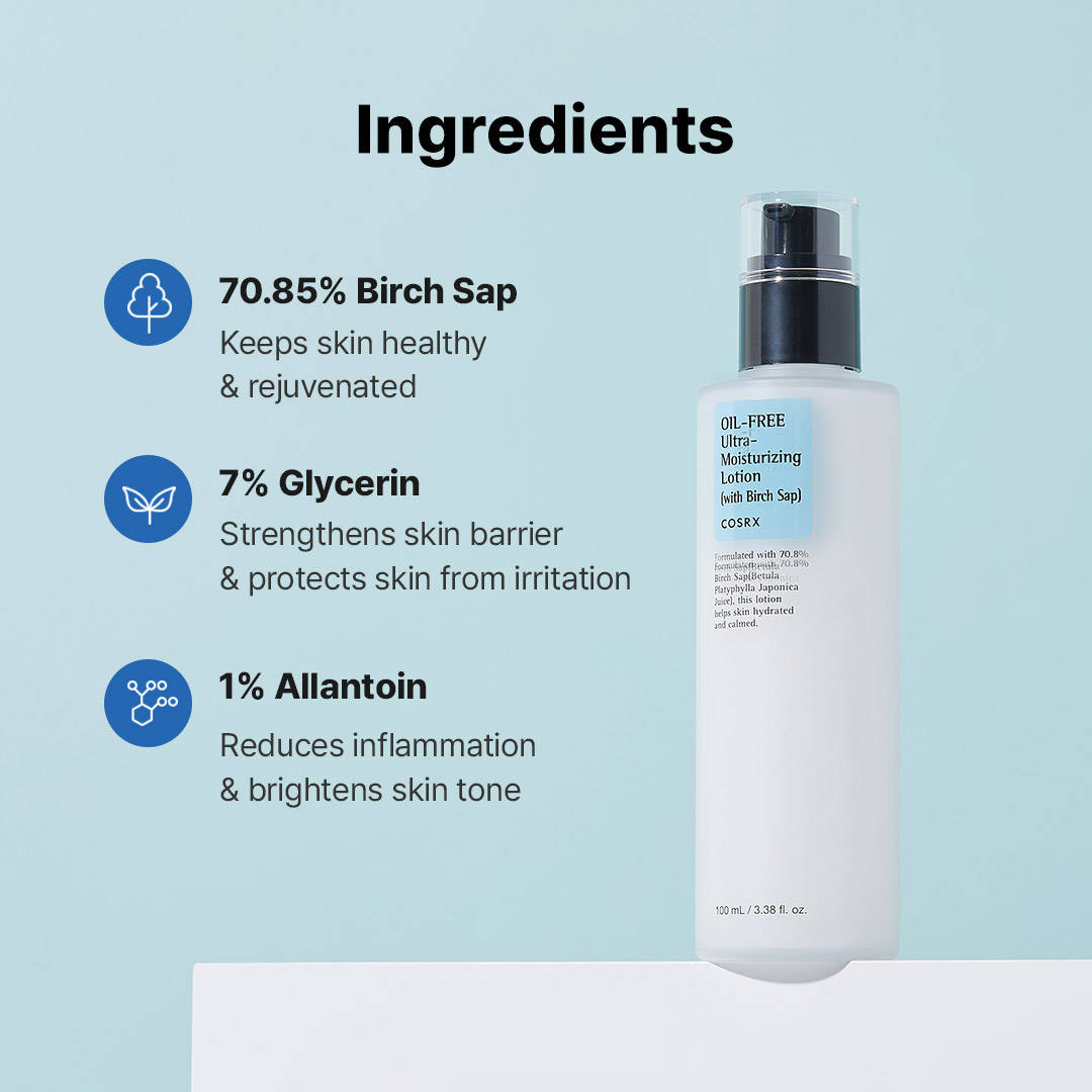 Oil Free Ultra Moisturizing Lotion With Birch Sap | FC3 - view 4