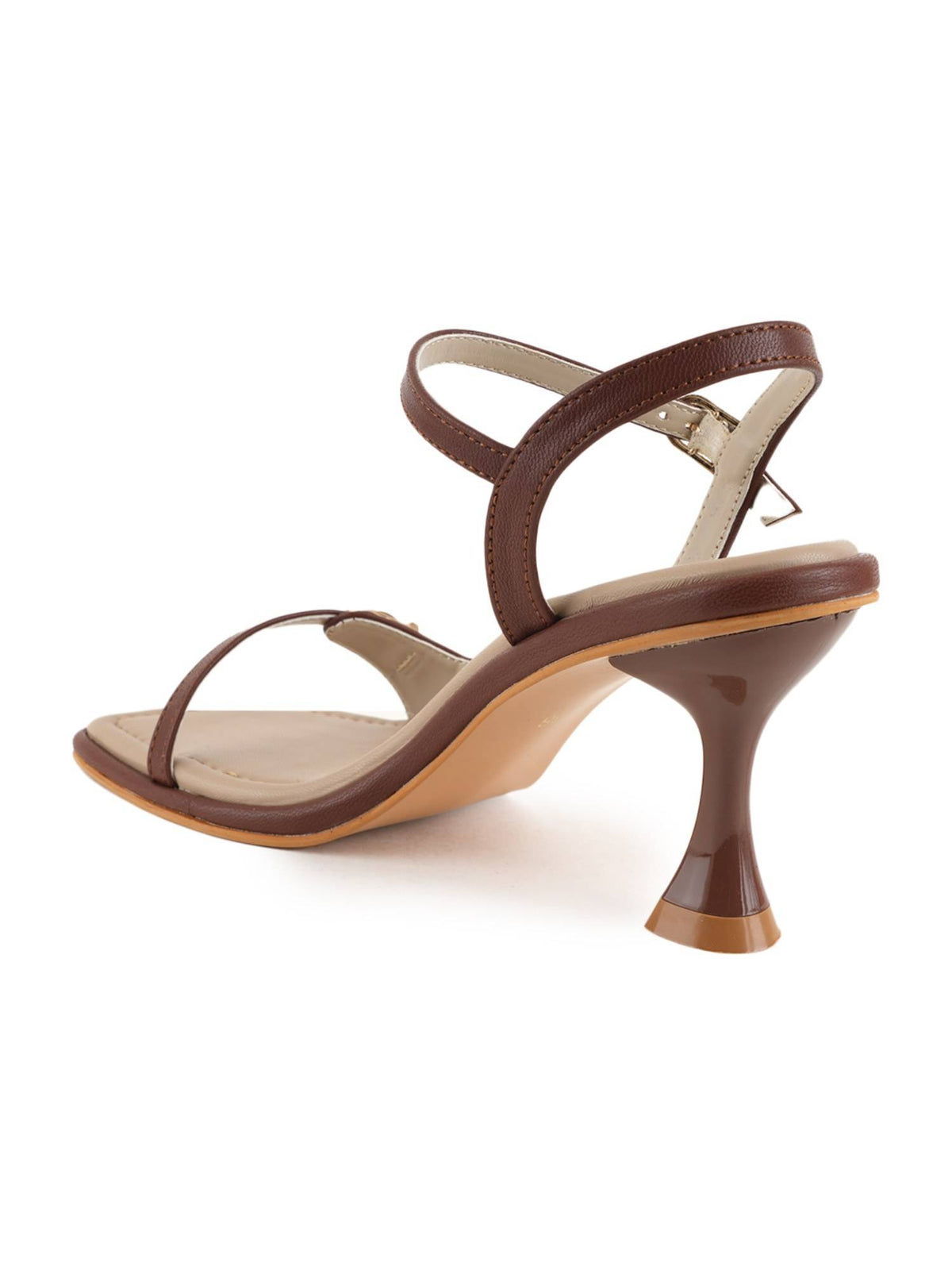 Women Brown Sandal Heels | H78 - view 4