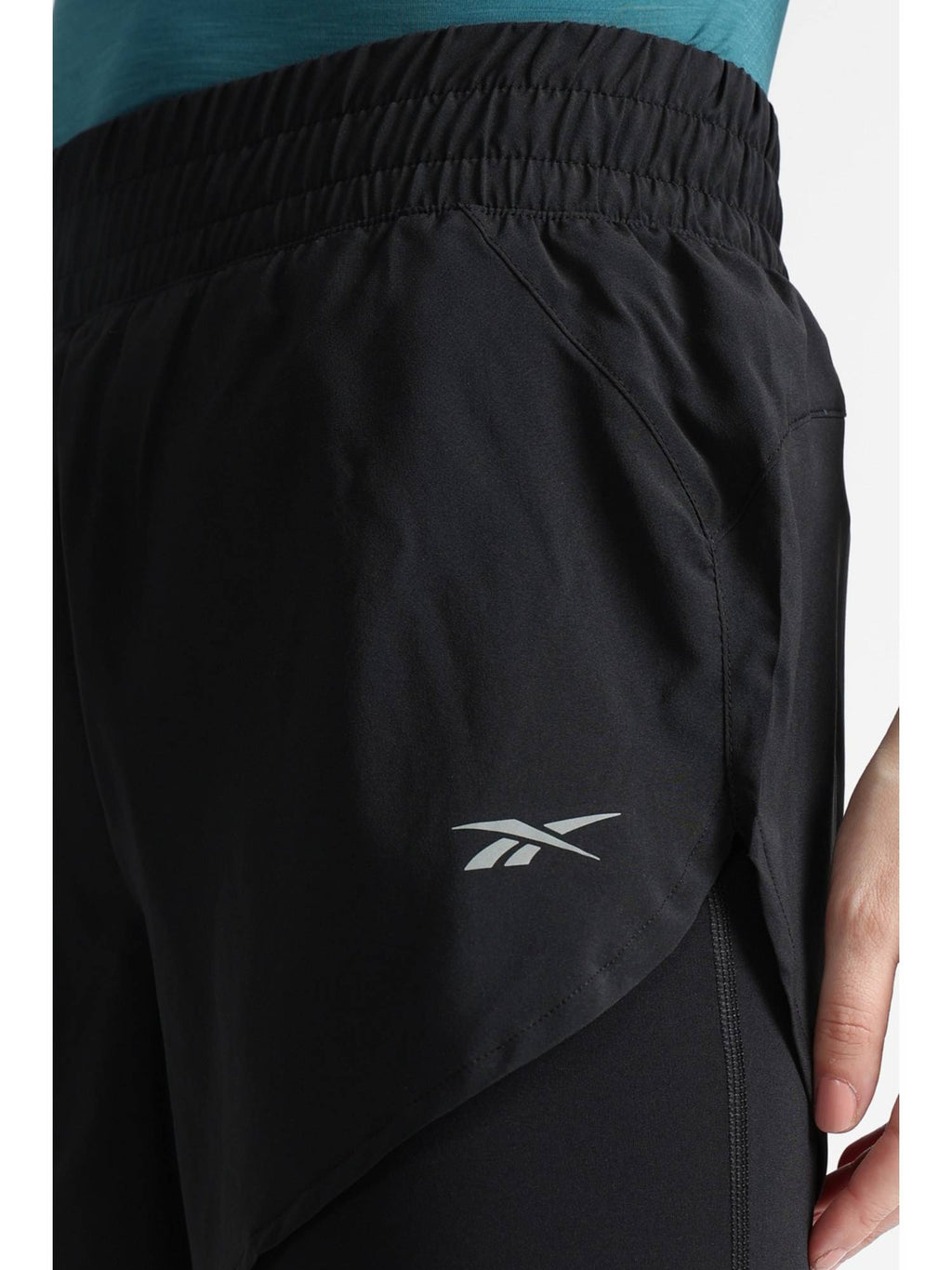 Women Black Shorts - view 4