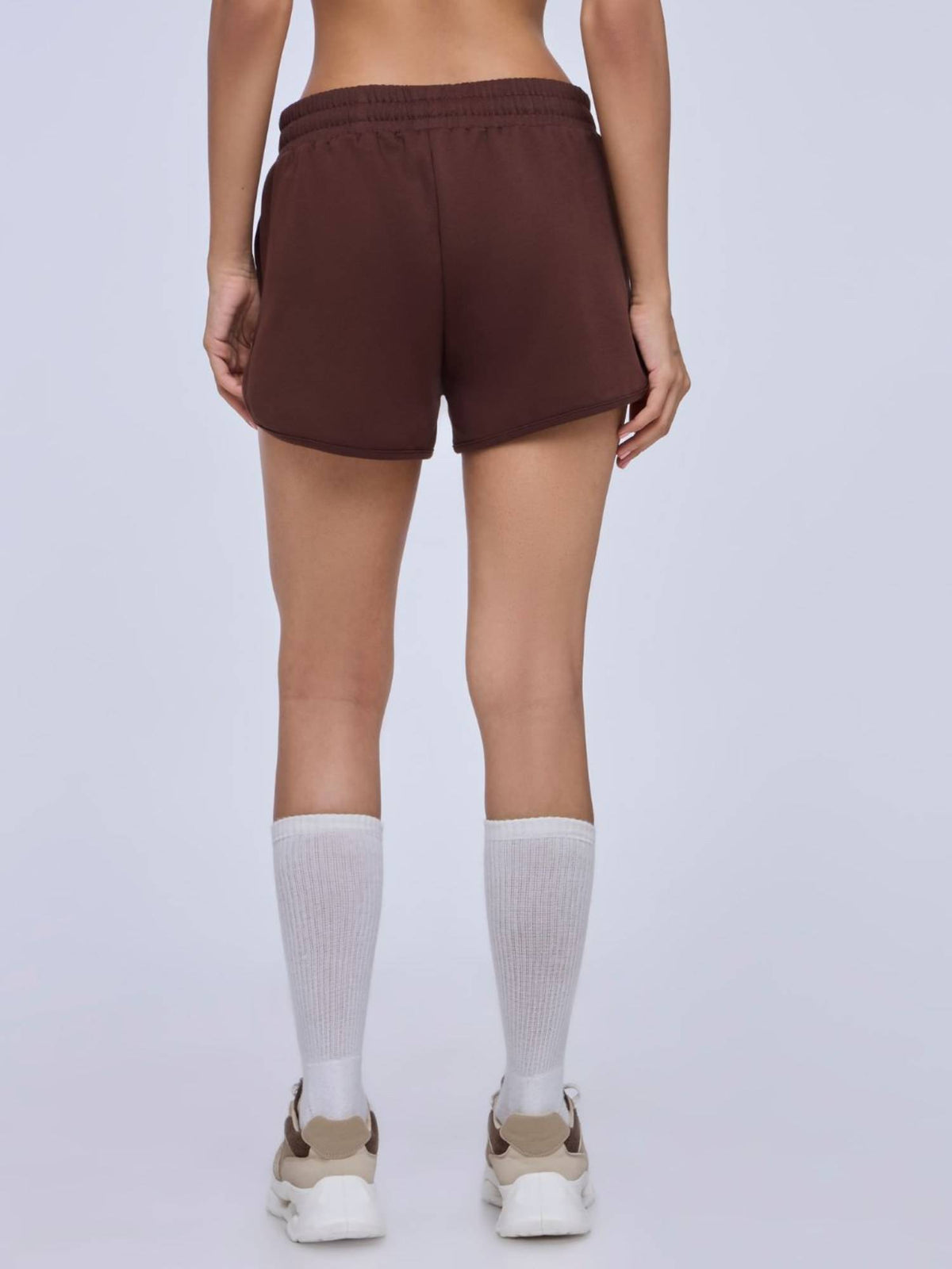 Everywear Curve Brown Shorts - view 2