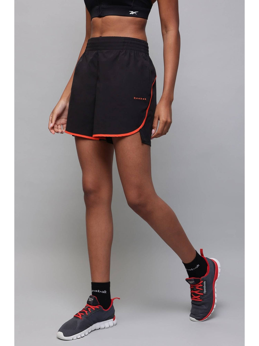 Women Black Shorts - view 2