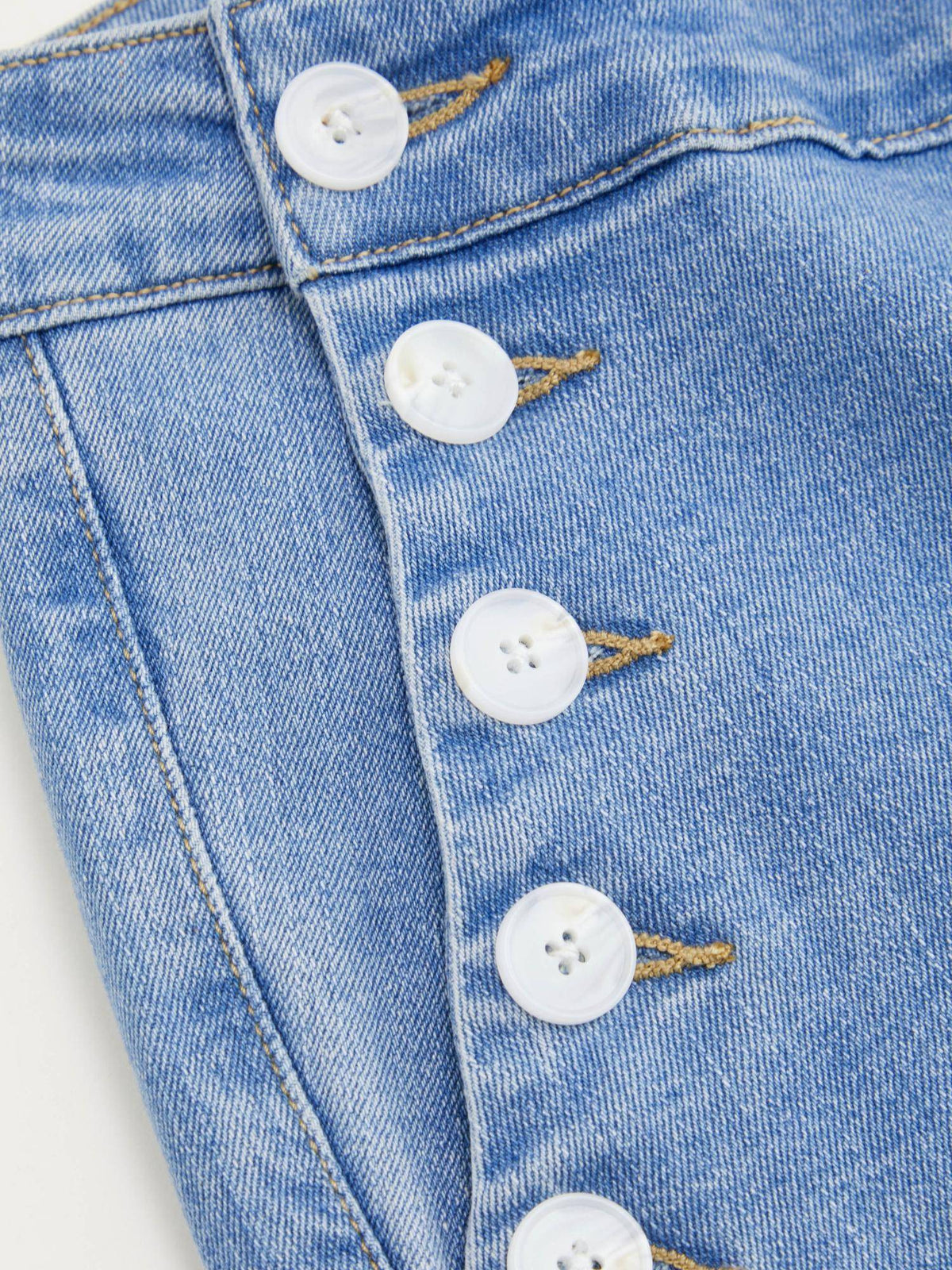 Stretch High Waist Wide Leg Jeans | WL90 - view 8