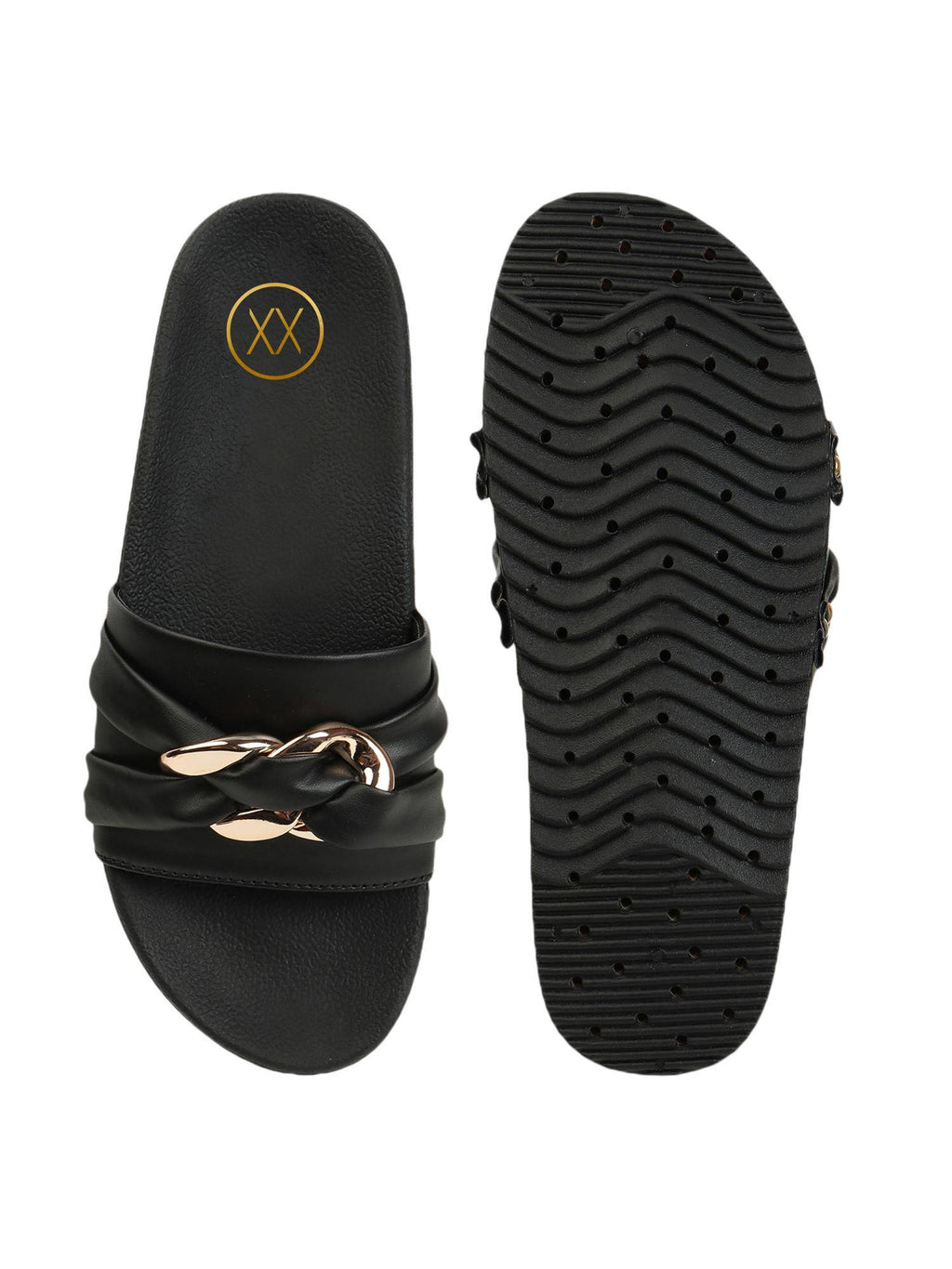 Round Toe Trendy Heel Sandals For Women - White | SD89 - view 11