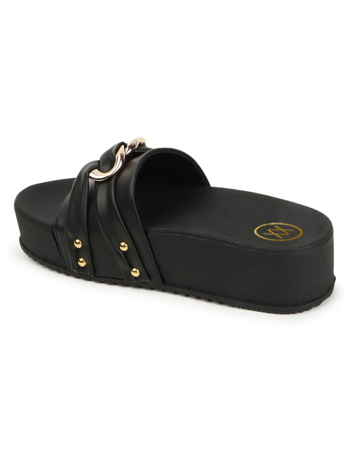 Round Toe Trendy Heel Sandals For Women - White | SD89 - view 12