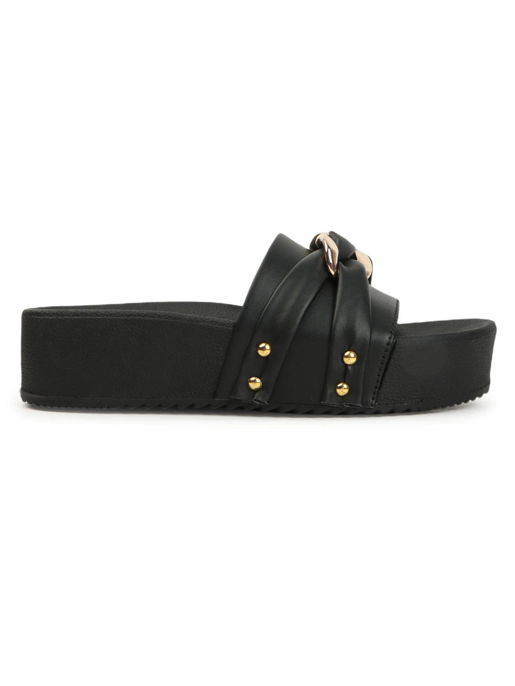 Round Toe Trendy Heel Sandals For Women - White | SD89 - view 13