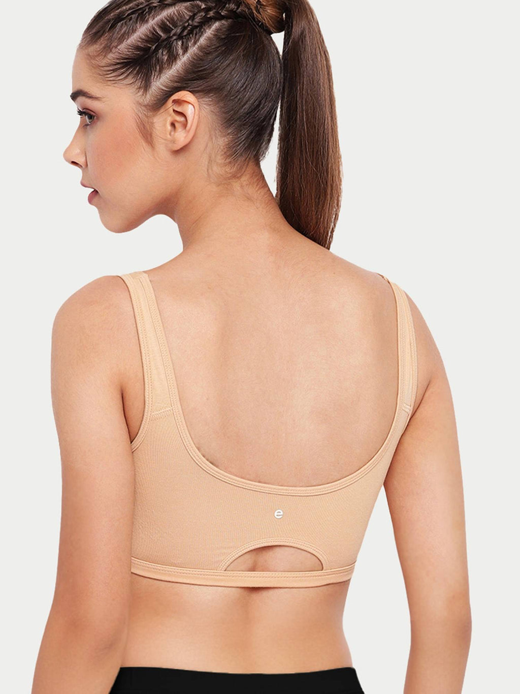 SB06 Low Impact Cotton Sports Bra Non-Padded & Wirefree - Multicolor | sb09 - view 5