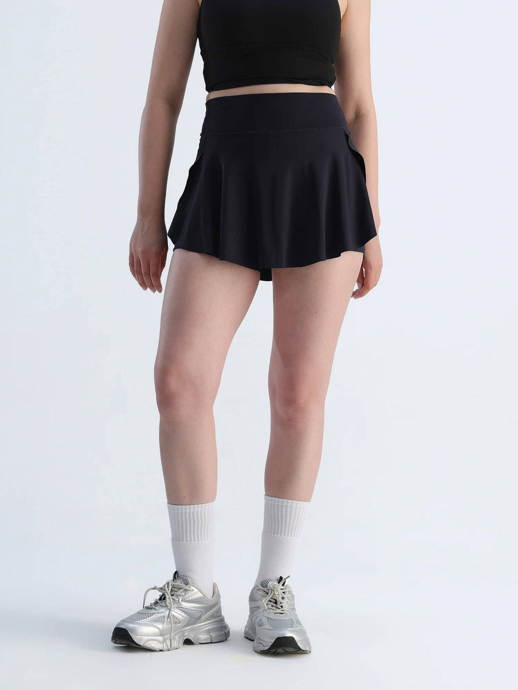 Black Swirl Tennis Skorts - view 5