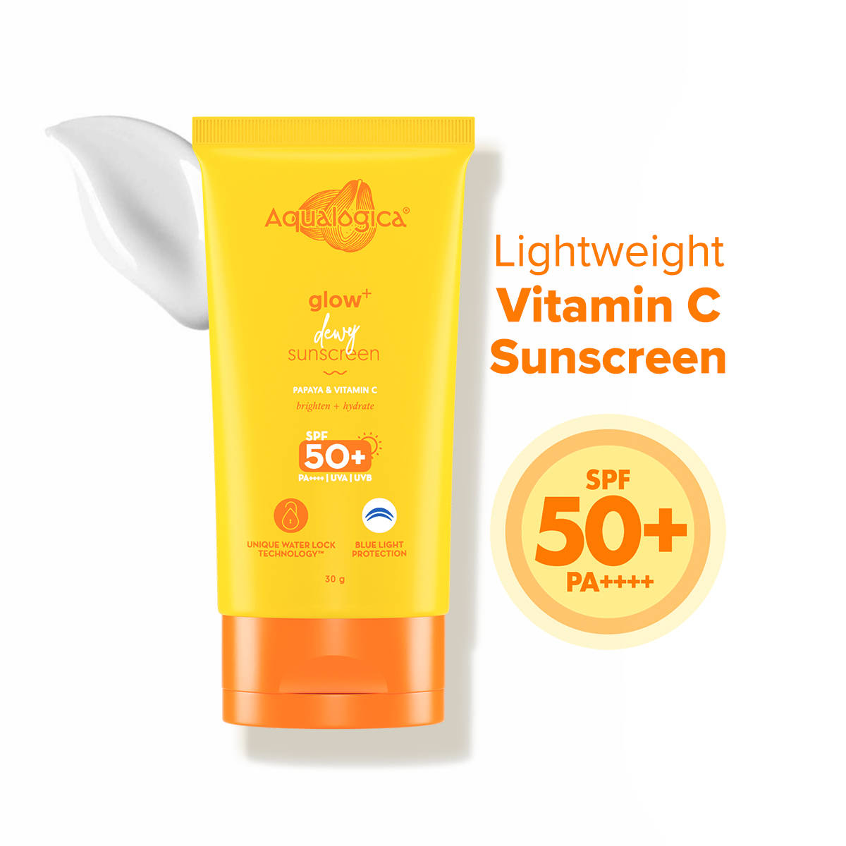 Glow+ Dewy Sunscreen Gel SPF 50+ PA++++ | FC3 - view 1
