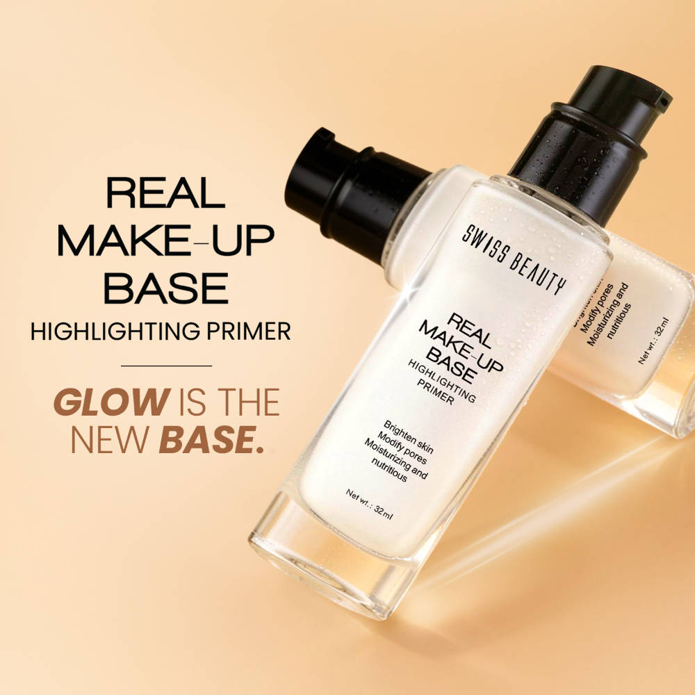 Real Make-Up Base Highlighting Primer , Brighten Skin , Modify Pore | F14 - view 2