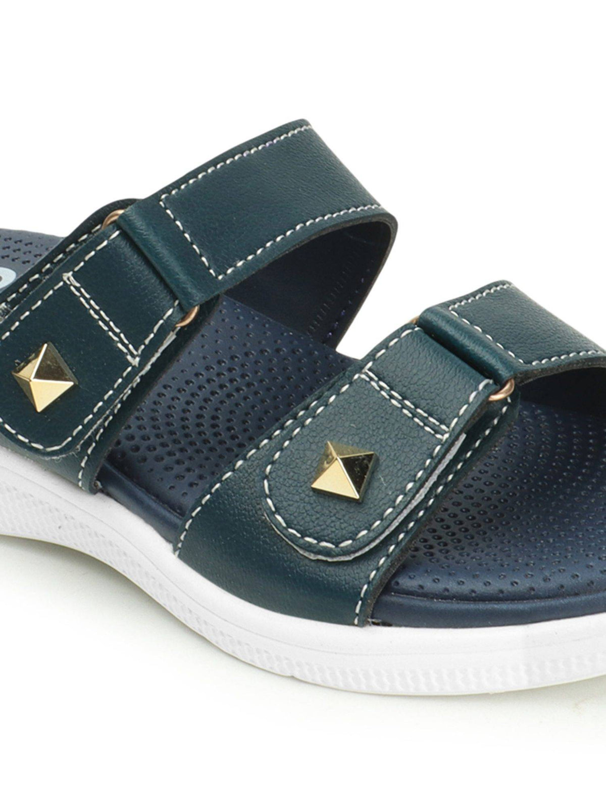 Beige Comfort Women's Velcro Sandals | SD89 - view 16