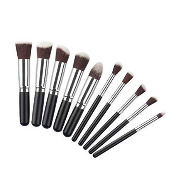 Premium 10 Pcs Makeup Brush Set For Professional Home Use | C83 - view 5