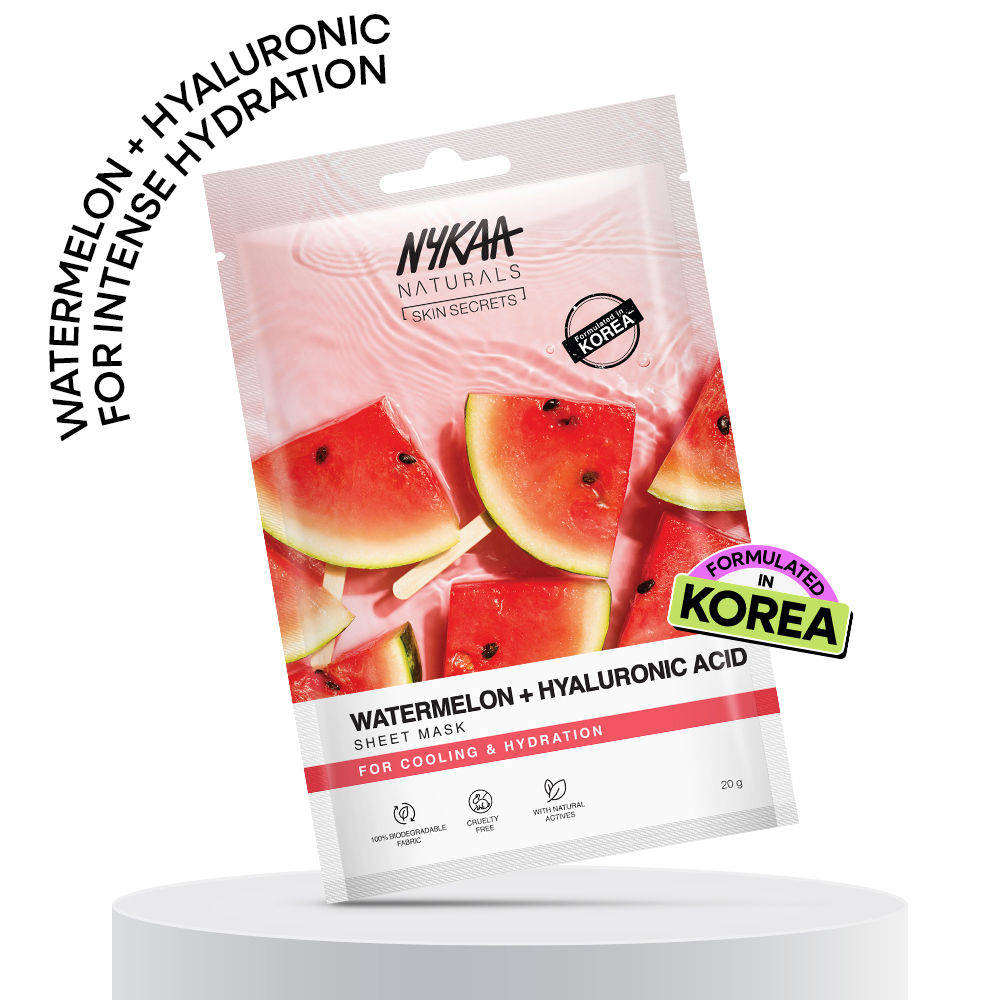 Nykaa Green Tea + Aloe Vera Sheet Mask For Hydrated Skin - Formulated in Korea - For All Skin Types | FC3 - view 66