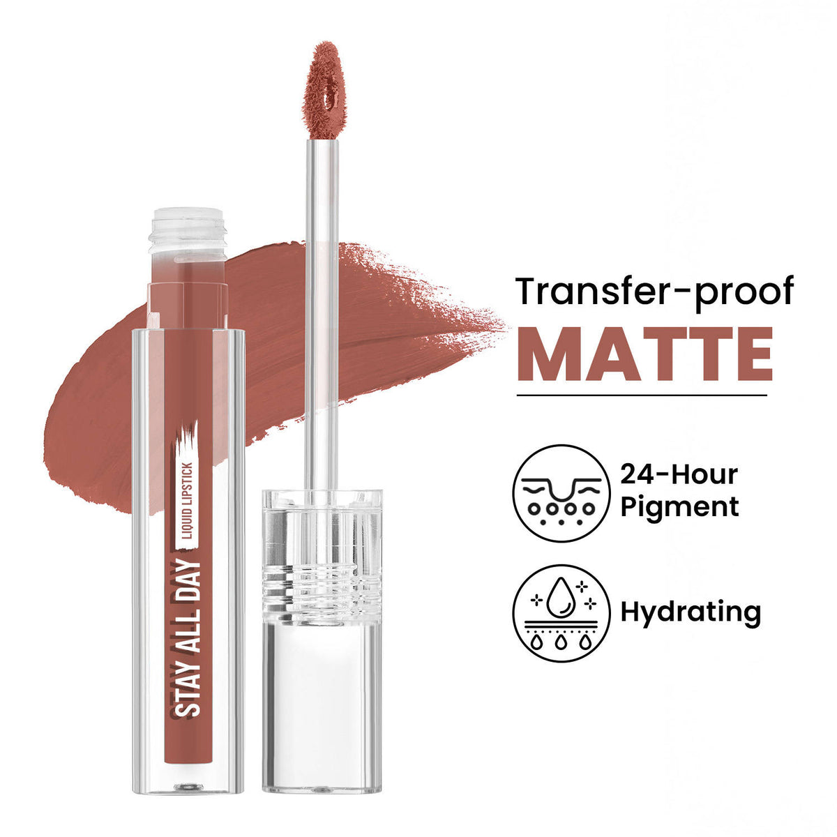 Stay All Day Liquid Lipstick 24 Hour Stay Transfer-Proof | L12 - view 118