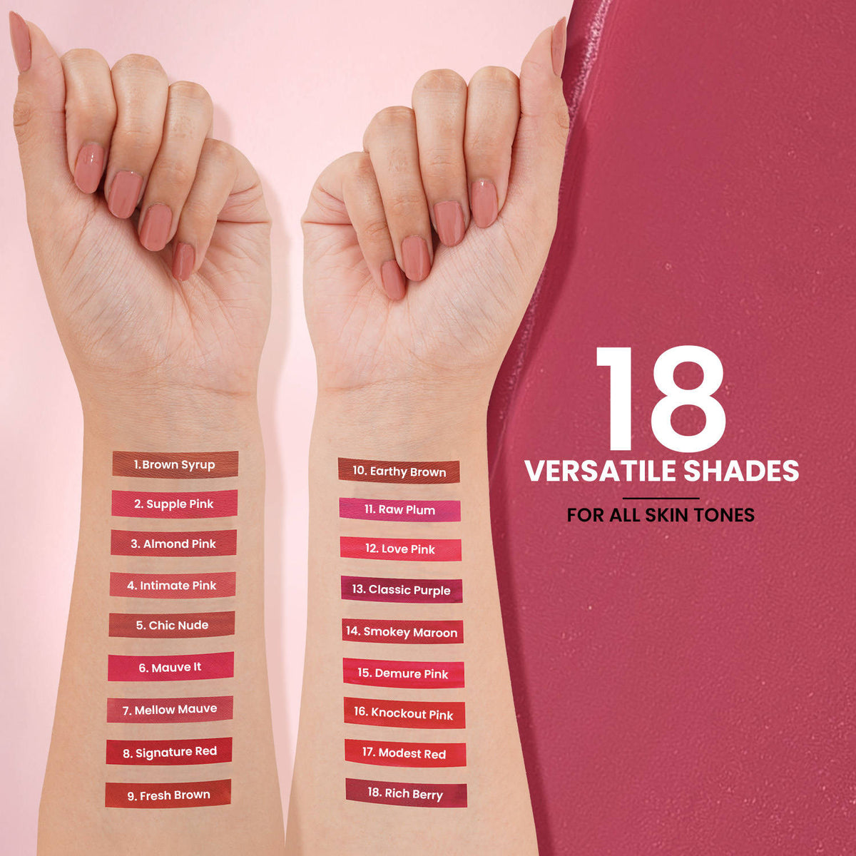Stay All Day Liquid Lipstick 24 Hour Stay Transfer-Proof | L12 - view 5