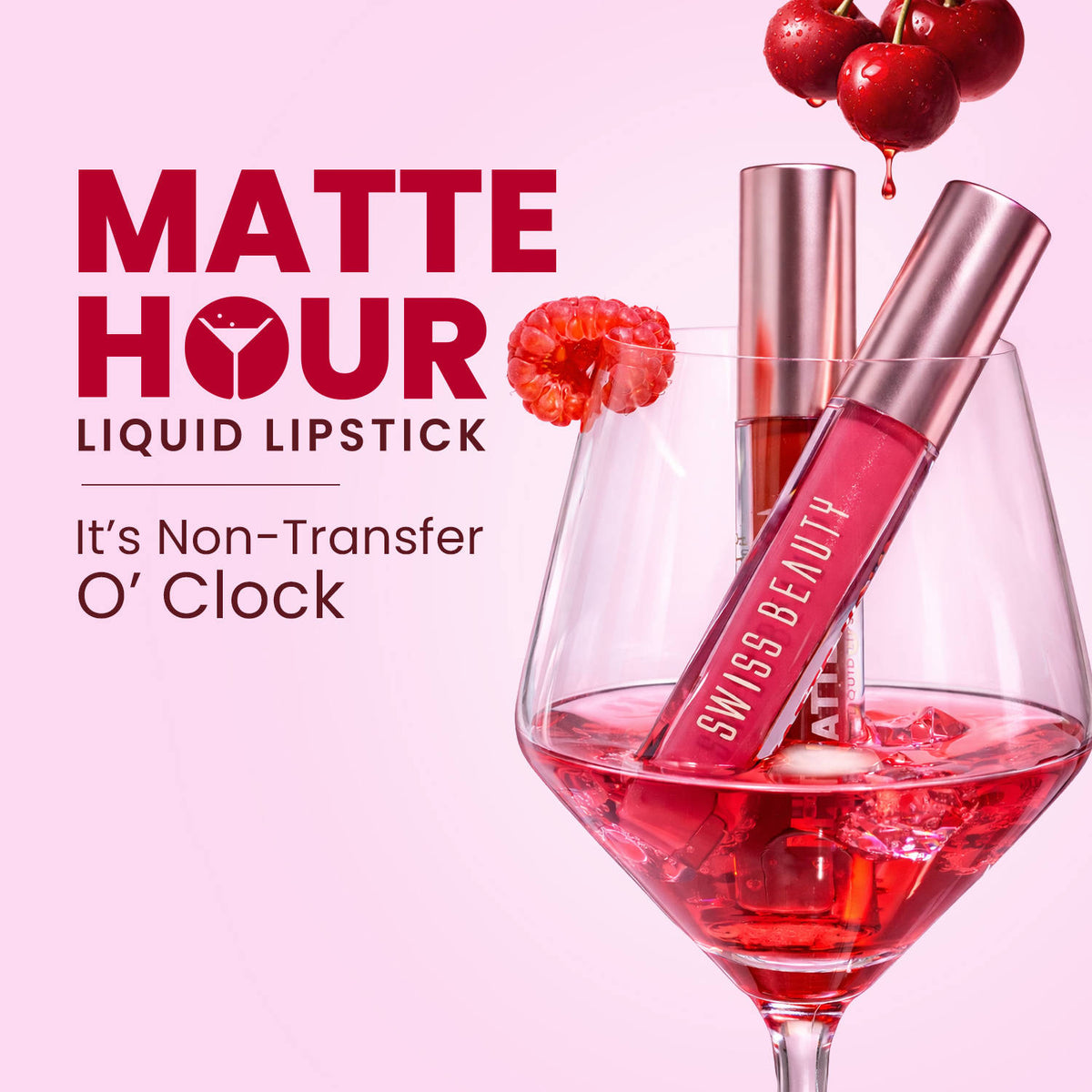 Matte Hour Waterproof Liquid Lipstick, Up To 10-Hour | L12 - view 3