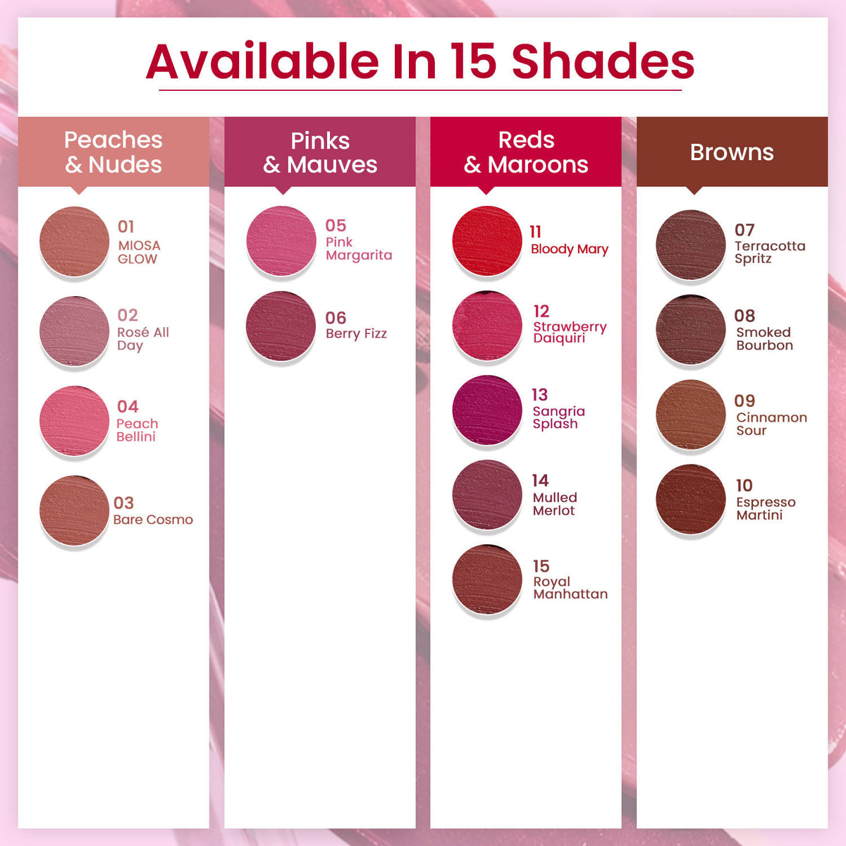 Matte Hour Waterproof Liquid Lipstick, Up To 10-Hour | L12 - view 5