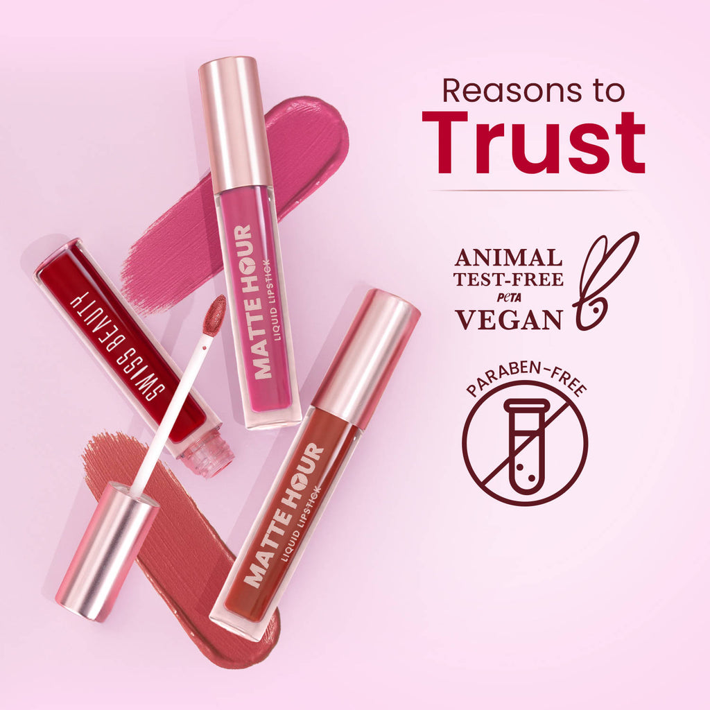 Matte Hour Waterproof Liquid Lipstick, Up To 10-Hour | L12 - view 103