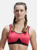 1376 Wirefree Non Padded Cotton Elastane Active Bra - Skin | sb09 - view 16