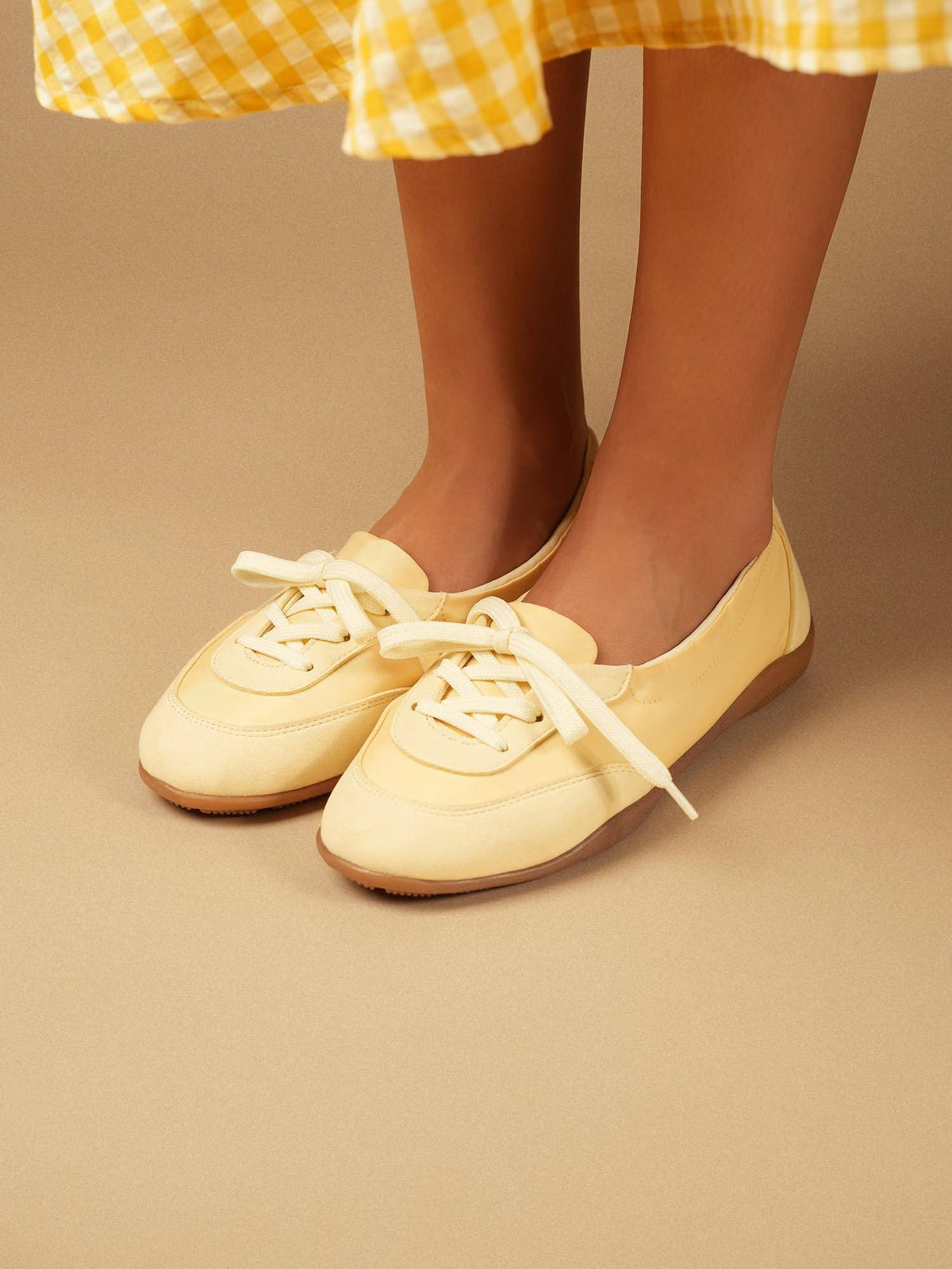 Women Kai Green Lace-Up Canvas Shoes | SN09 - view 14