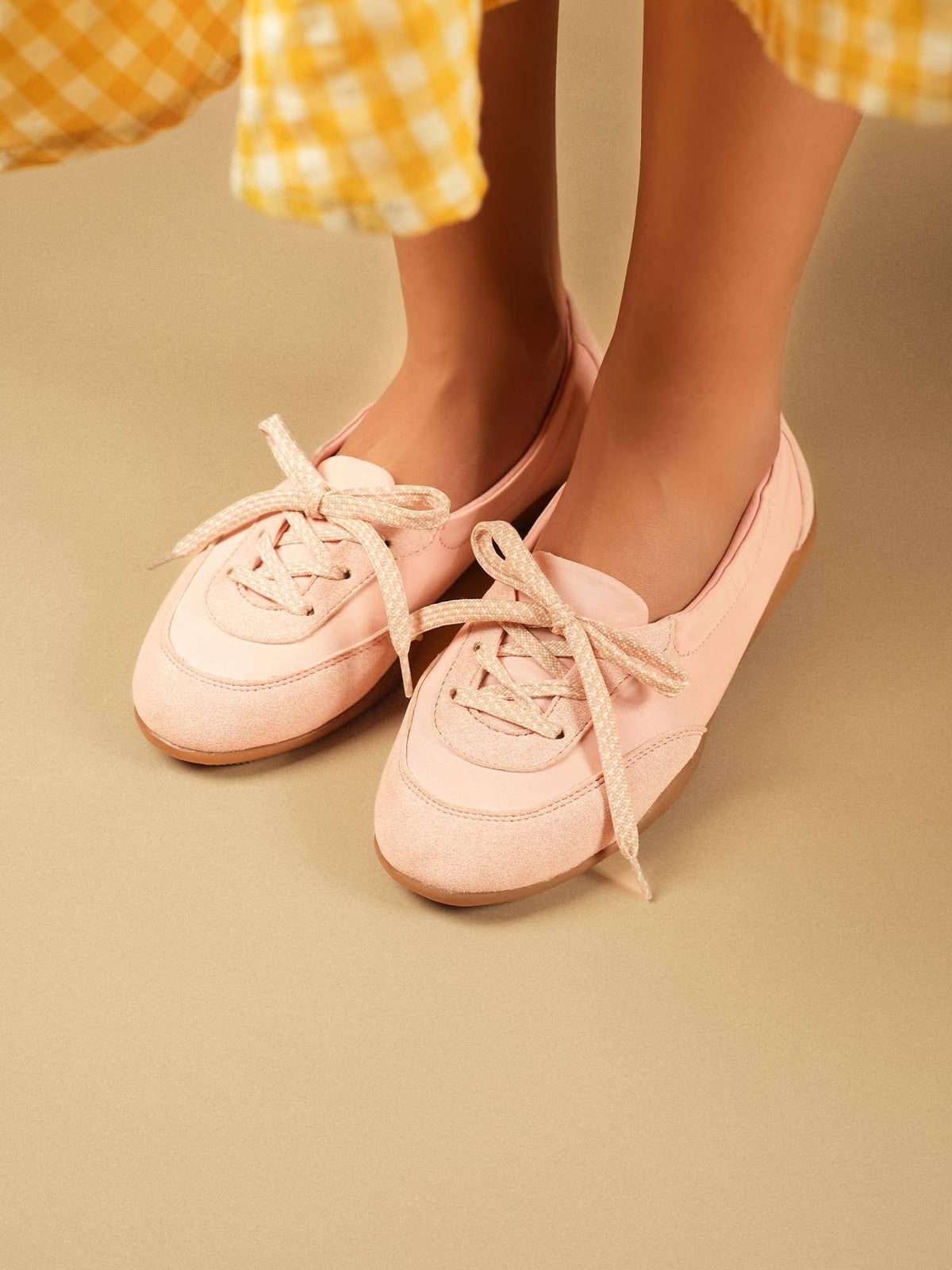 Women Kai Green Lace-Up Canvas Shoes | SN09 - view 8