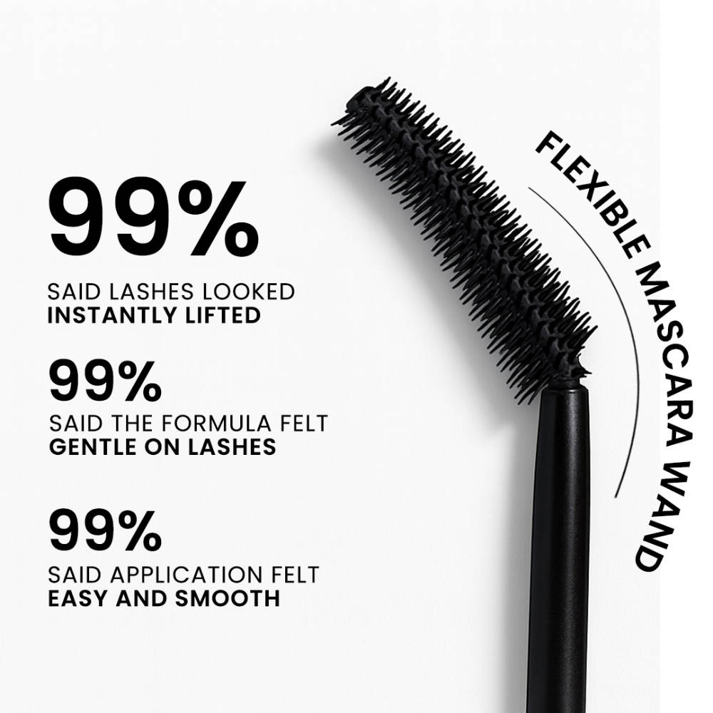 Lash it Out Eye Mascara Smudgeproof Easy Apply Long Lasting - Black | E20 - view 5