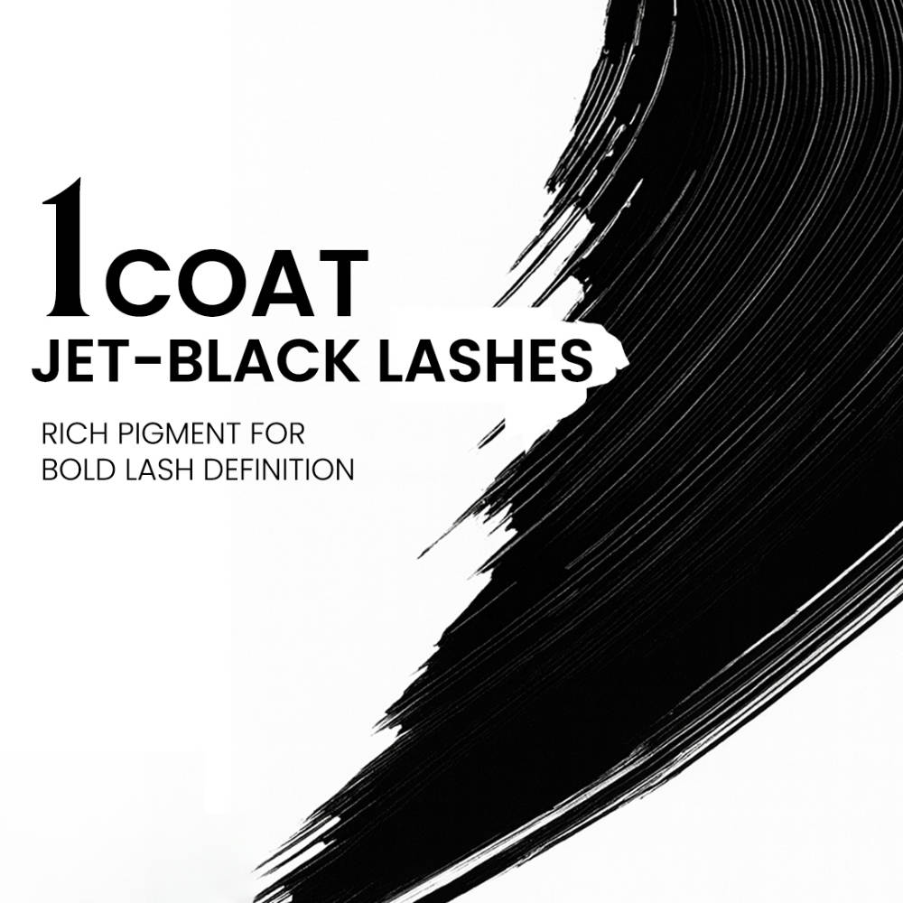 Lash it Out Eye Mascara Smudgeproof Easy Apply Long Lasting - Black | E20 - view 6