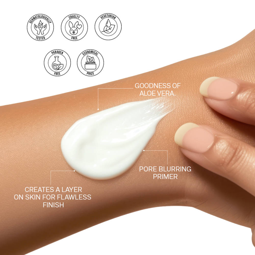 Silk Touch 3-In-1 Milk Cream Moisturizer Primer Dermatologically Tested & Minimize Pores | F14 - view 4