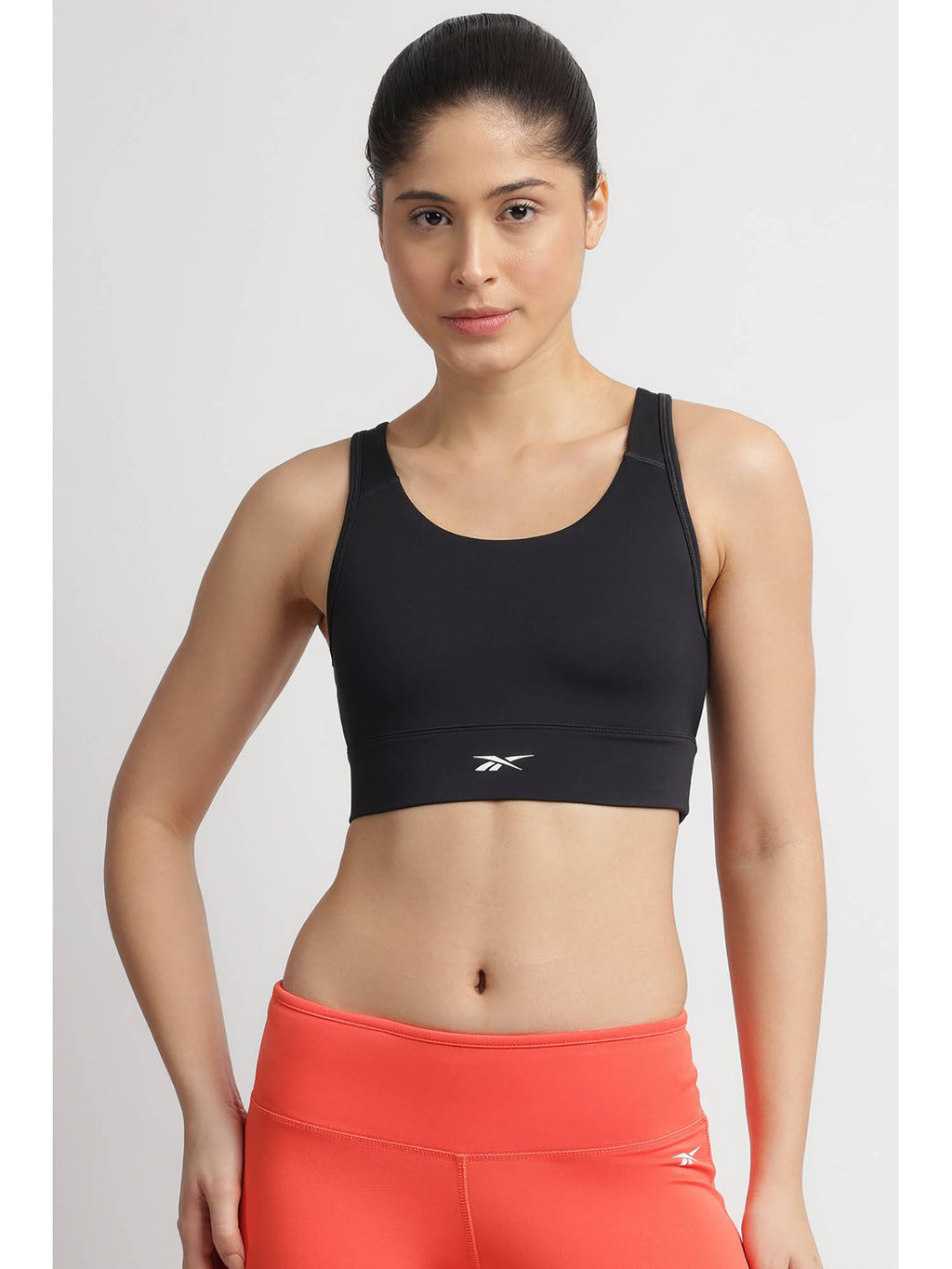 Women Sports Bra Black | sb09 - view 1