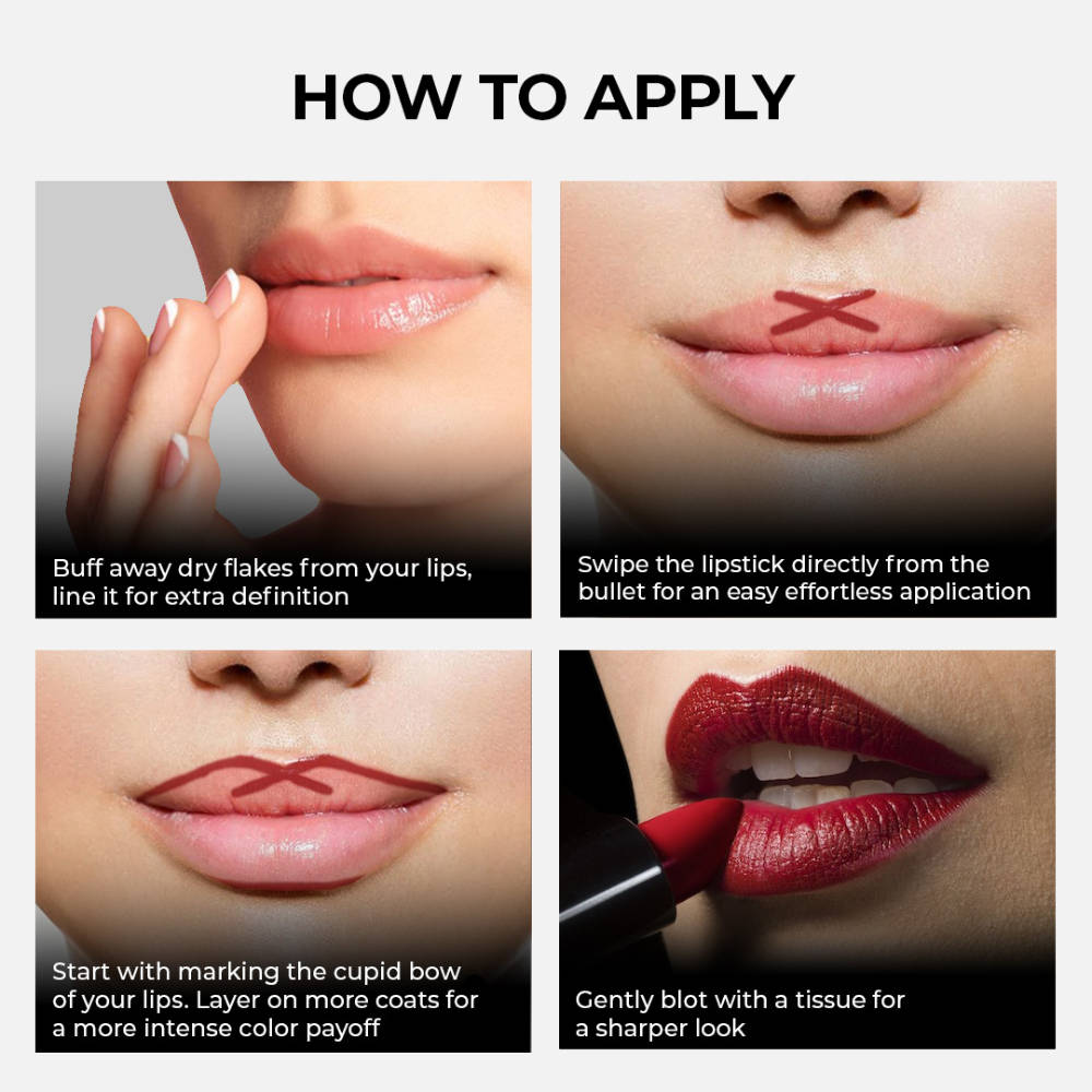 Censored Creamy Matte Lipstick | L12 - view 3
