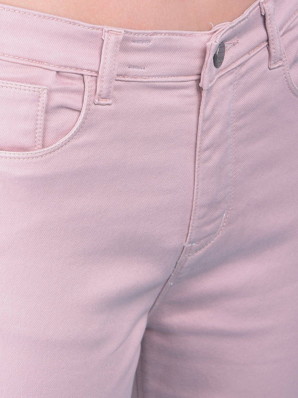 Solid Grey Bootcut Jeans for Women | BT10 - view 13