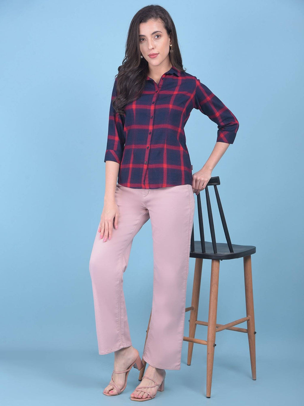 Solid Grey Bootcut Jeans for Women | BT10 - view 14