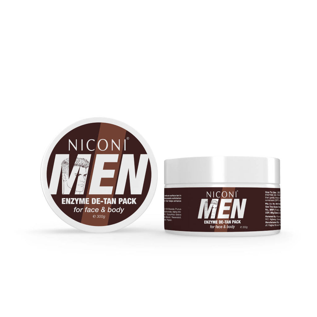 Men Enzyme De-Tan Pack For Face & Body | FC3 - view 1