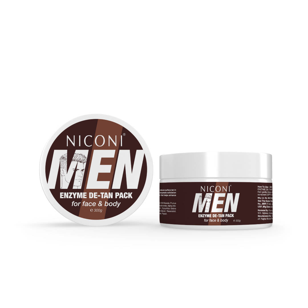 Men Enzyme De-Tan Pack For Face & Body | FC3 - view 1