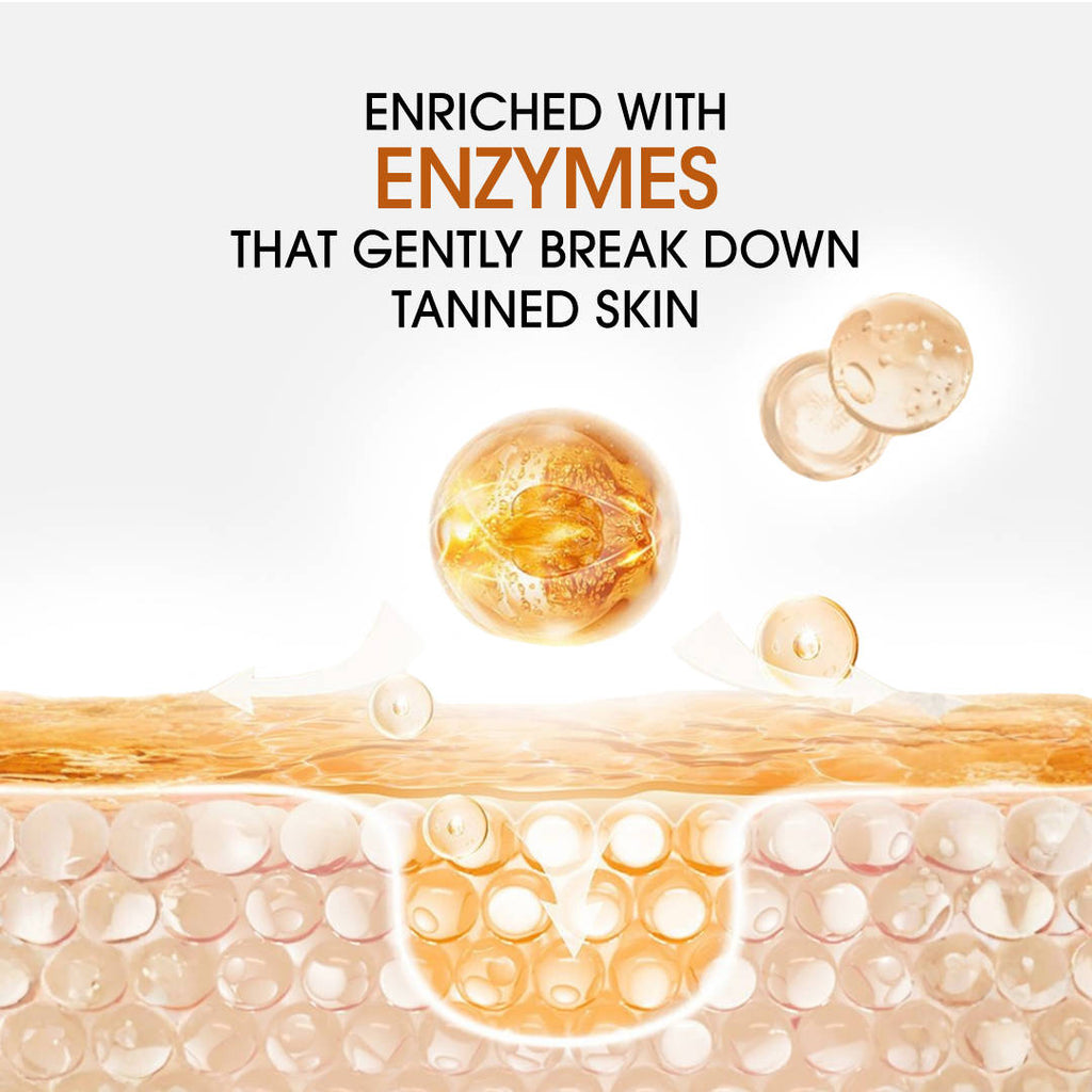 Men Enzyme De-Tan Pack For Face & Body | FC3 - view 6