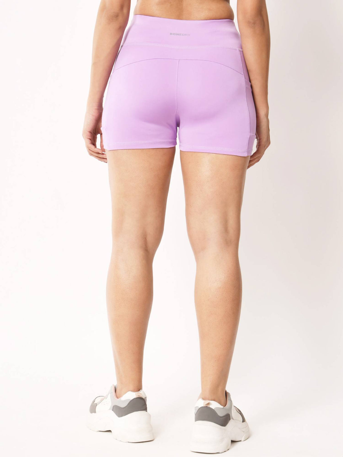 High Waist Cycling Shorts Purple - view 4