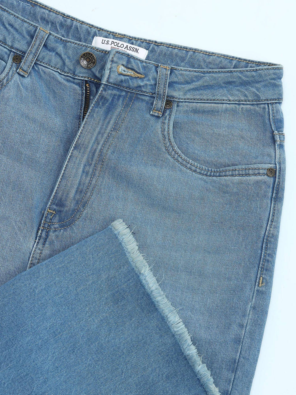 High Rise Straight Fit Jeans | BG78 - view 2