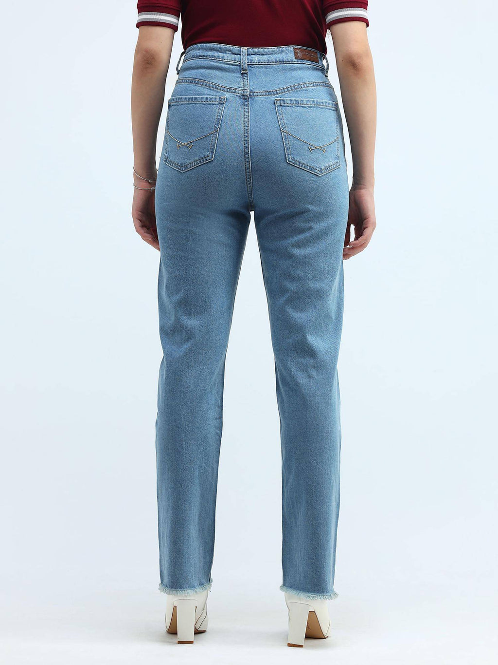 High Rise Straight Fit Jeans | BG78 - view 5