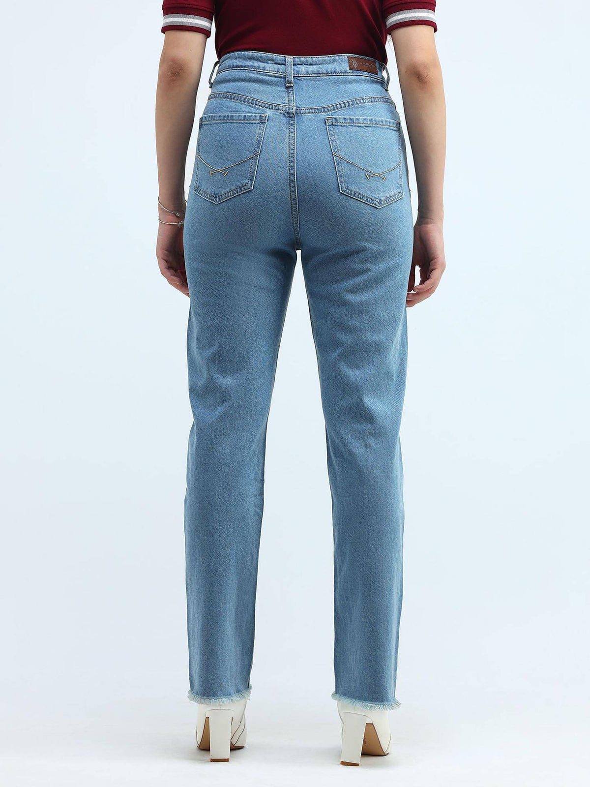 High Rise Straight Fit Jeans | BG78 - view 5