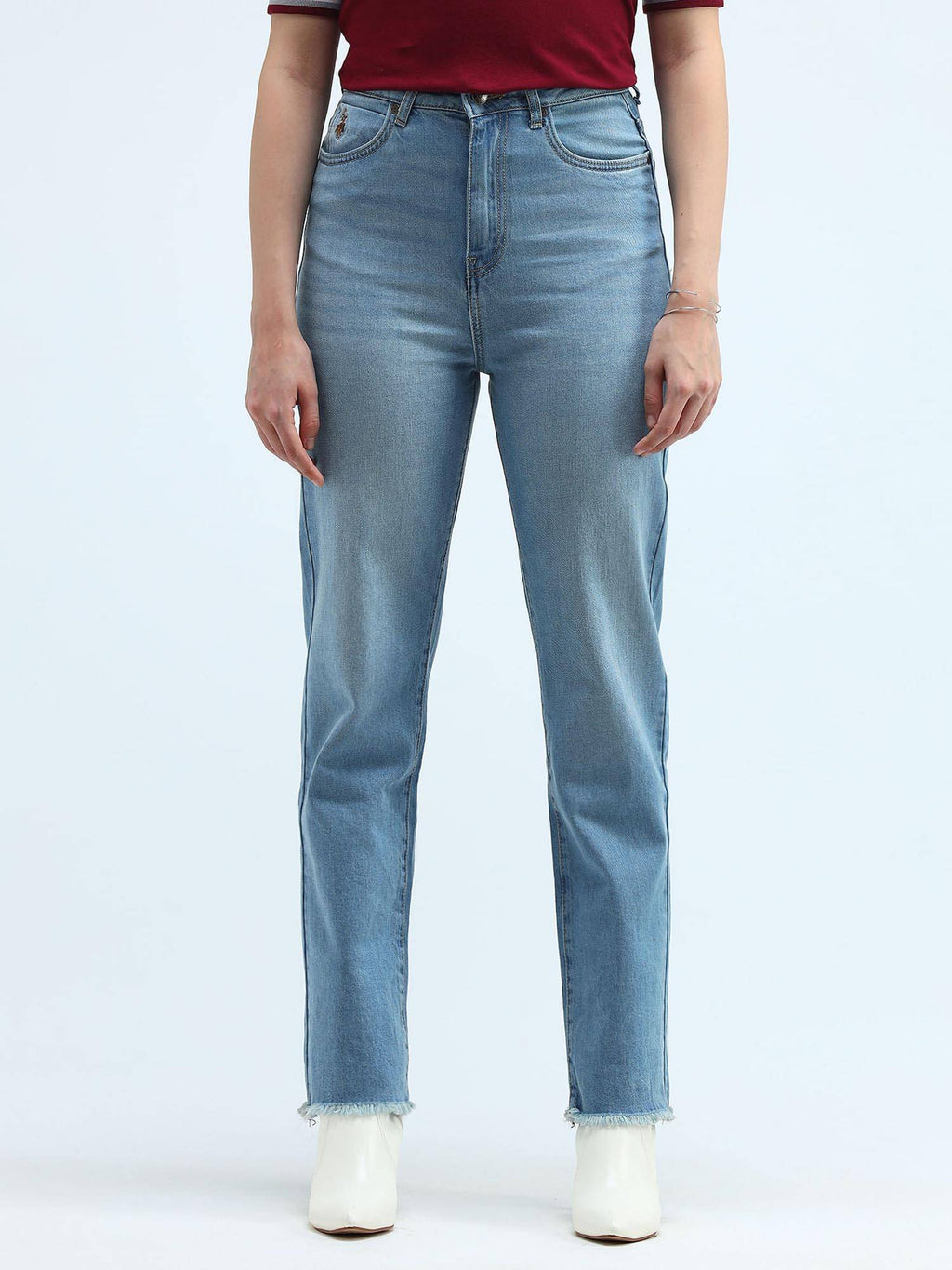 High Rise Straight Fit Jeans | BG78 - view 6