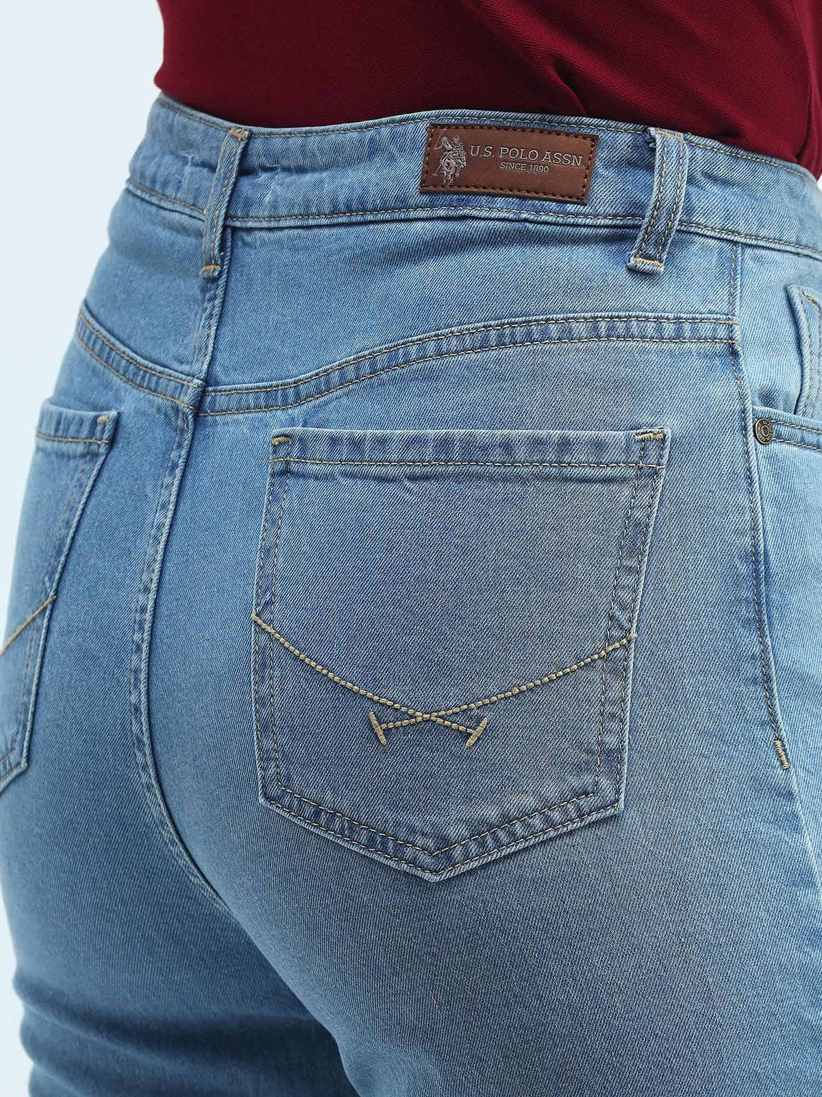 High Rise Straight Fit Jeans | BG78 - view 7