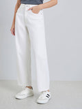 Off White Casual Plain Jeans | RF89 - view 1