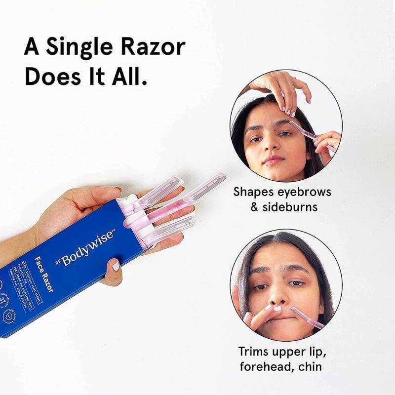 Reusable Face Razor for Women - Suitable For Eyebrow, Upper lip & Chin - Pack of 3 | BWS9 - view 3