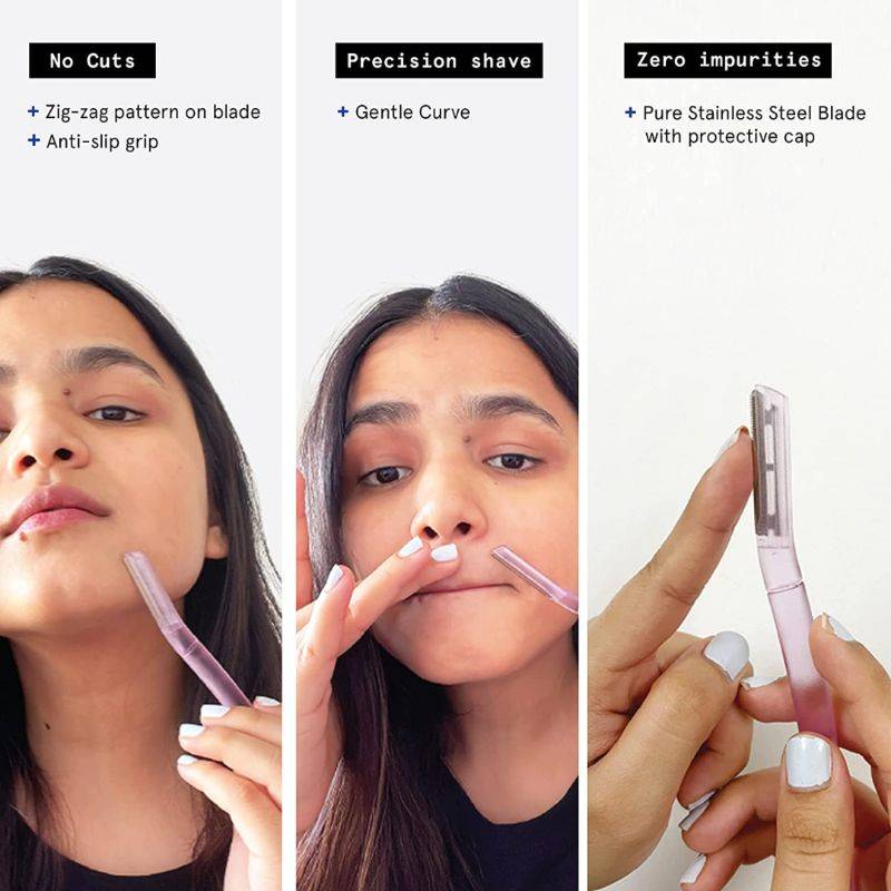 Reusable Face Razor for Women - Suitable For Eyebrow, Upper lip & Chin - Pack of 3 | BWS9 - view 8