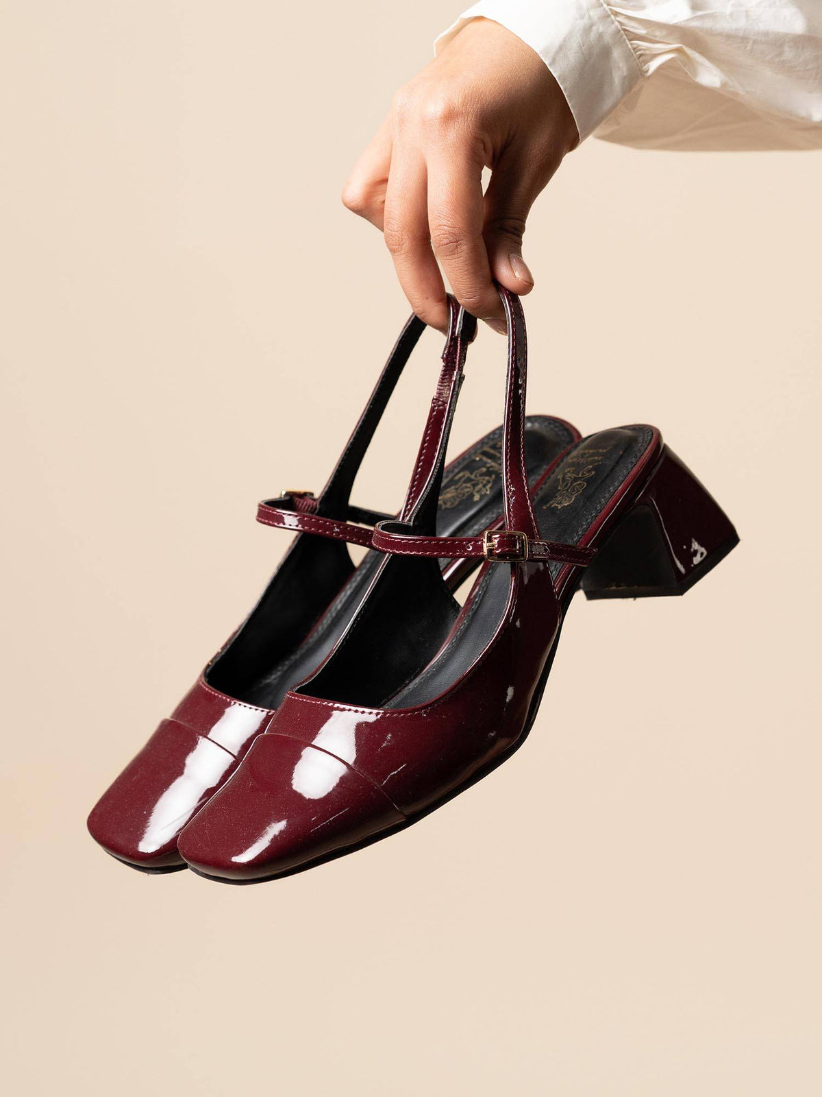 Women Twiggy Madame Sousatzka Brown Mary Jane Mules | H78 - view 8