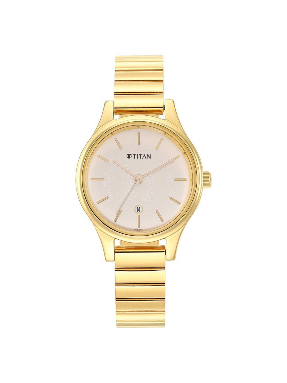 2679YM01 Beige Dial Analog Watch for Women | W92 - view 2