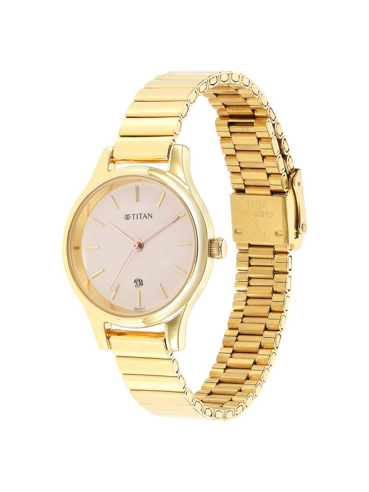 2679YM01 Beige Dial Analog Watch for Women | W92 - view 3